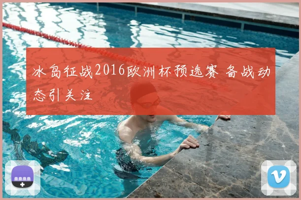 冰岛征战2016欧洲杯预选赛 备战动态引关注