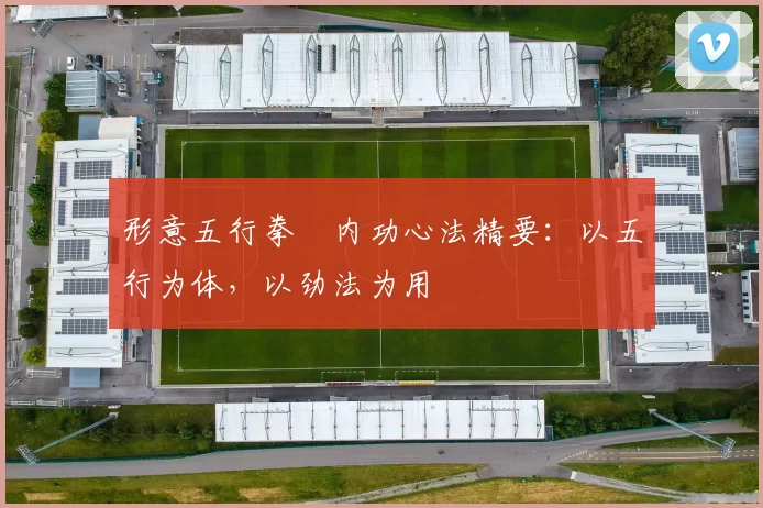 形意五行拳・内功心法精要：以五行为体，以劲法为用