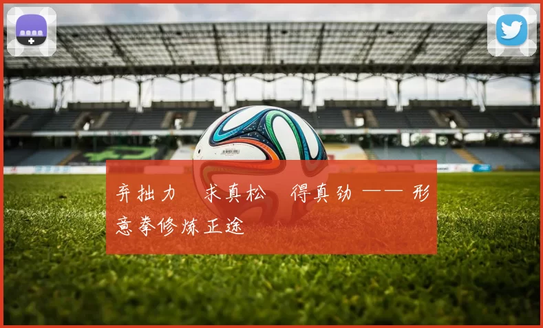 弃拙力・求真松・得真劲 —— 形意拳修炼正途