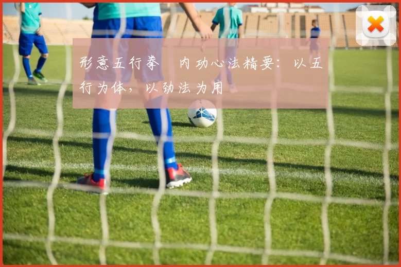 形意五行拳・内功心法精要：以五行为体，以劲法为用