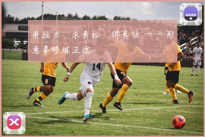 弃拙力・求真松・得真劲 —— 形意拳修炼正途