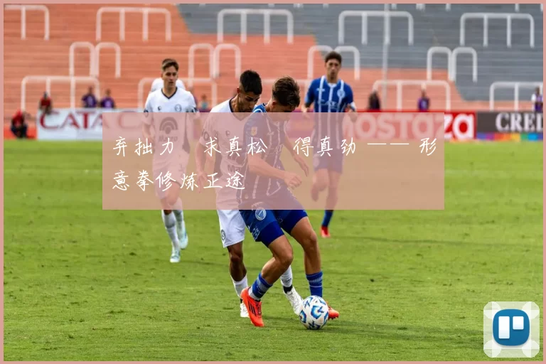 弃拙力・求真松・得真劲 —— 形意拳修炼正途