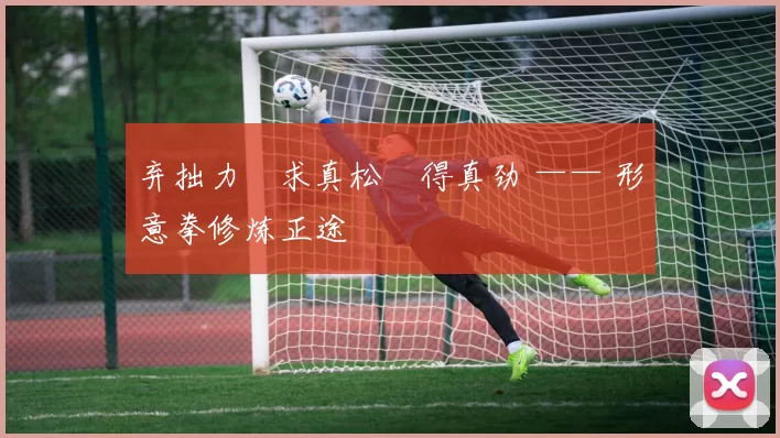 弃拙力・求真松・得真劲 —— 形意拳修炼正途