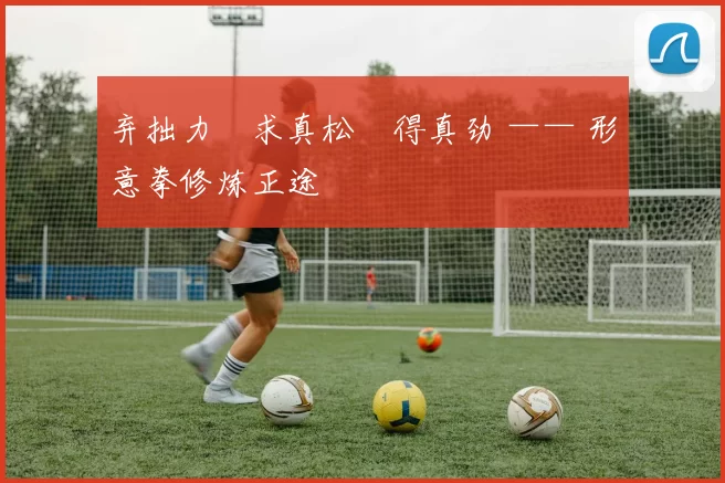 弃拙力・求真松・得真劲 —— 形意拳修炼正途