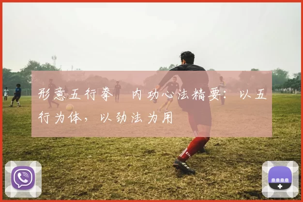 形意五行拳・内功心法精要：以五行为体，以劲法为用