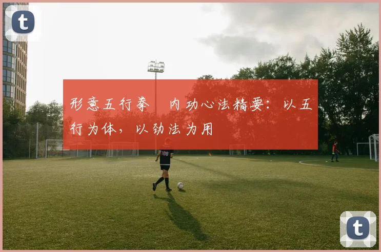 形意五行拳・内功心法精要：以五行为体，以劲法为用