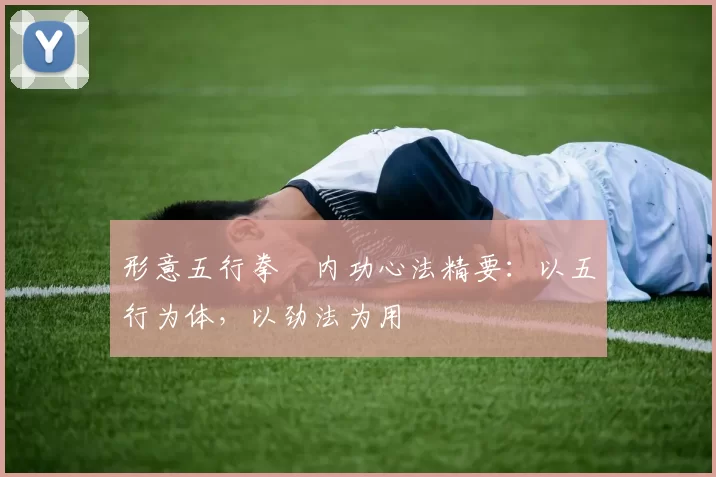 形意五行拳・内功心法精要：以五行为体，以劲法为用