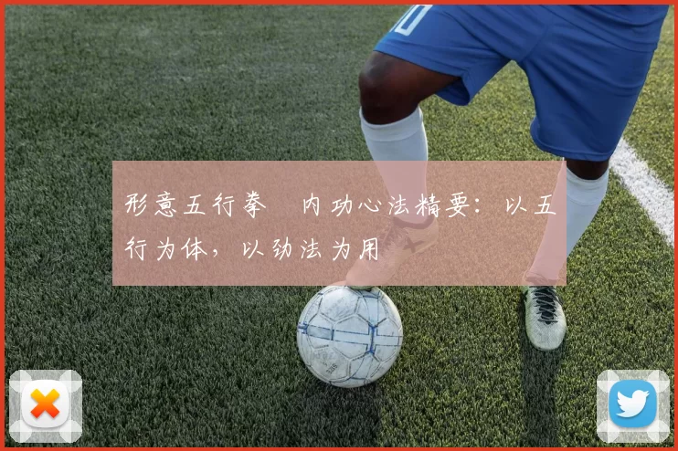 形意五行拳・内功心法精要：以五行为体，以劲法为用