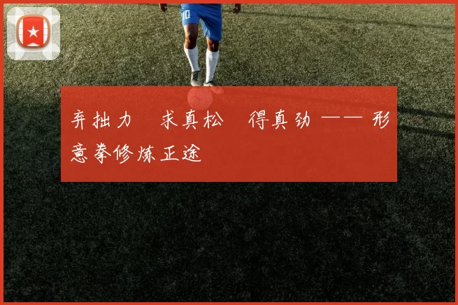 弃拙力・求真松・得真劲 —— 形意拳修炼正途