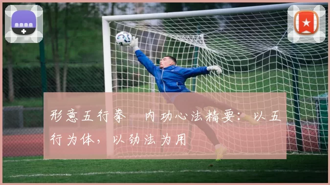 形意五行拳・内功心法精要:以五行为体,以劲法为用