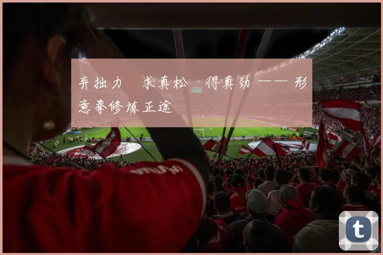 弃拙力・求真松・得真劲 —— 形意拳修炼正途