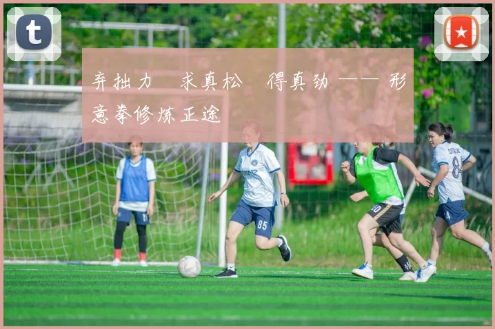 弃拙力・求真松・得真劲 —— 形意拳修炼正途