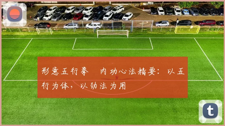 形意五行拳・内功心法精要：以五行为体，以劲法为用