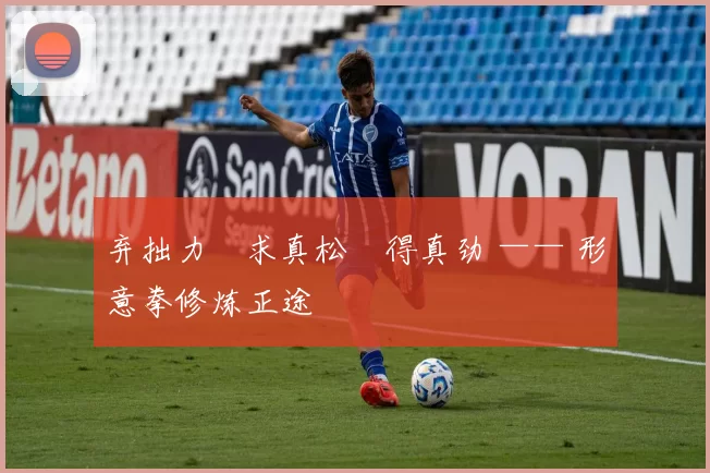 弃拙力・求真松・得真劲 —— 形意拳修炼正途