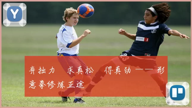 弃拙力・求真松・得真劲 —— 形意拳修炼正途