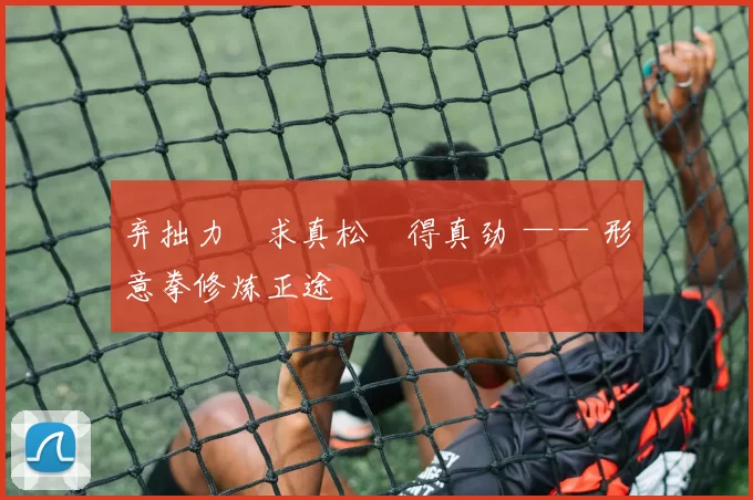 弃拙力・求真松・得真劲 —— 形意拳修炼正途