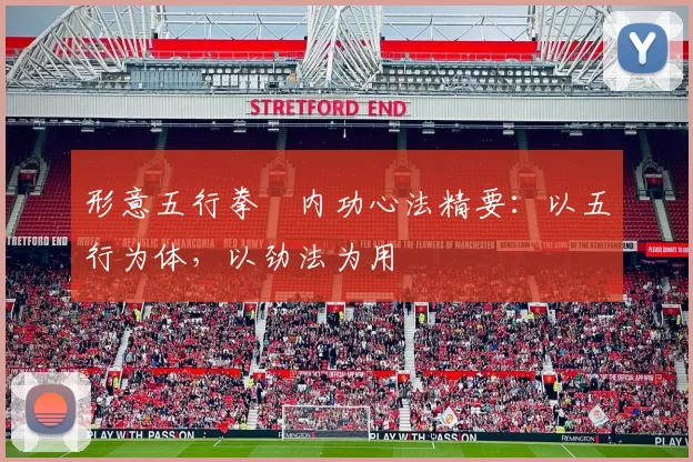 形意五行拳・内功心法精要:以五行为体,以劲法为用