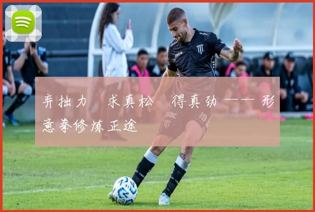 弃拙力・求真松・得真劲 —— 形意拳修炼正途