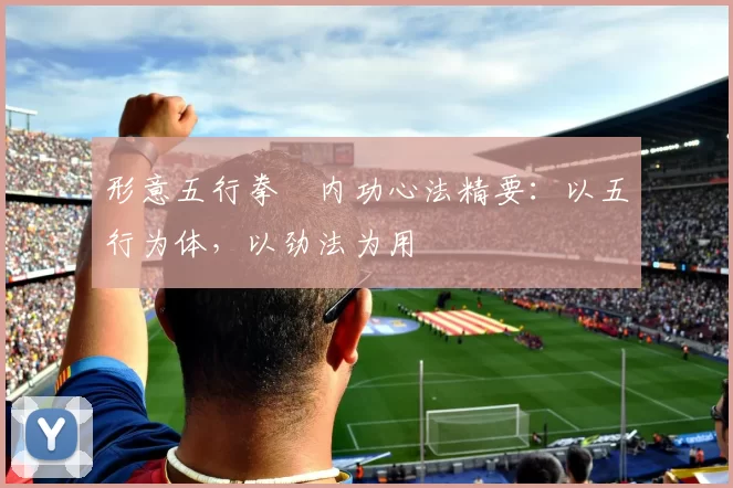 形意五行拳・内功心法精要:以五行为体,以劲法为用