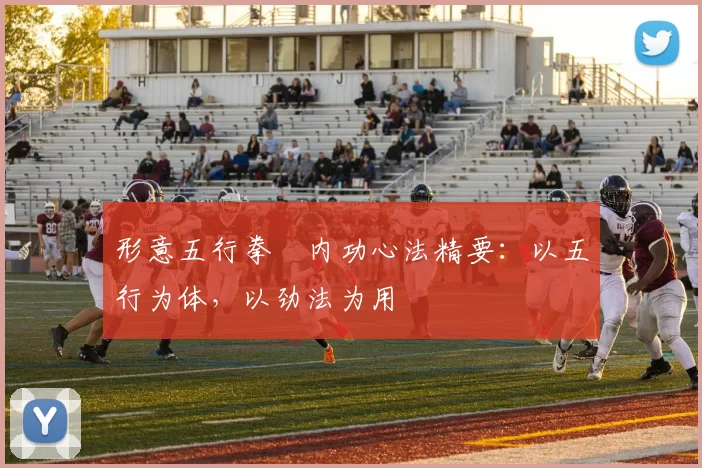 形意五行拳・内功心法精要：以五行为体，以劲法为用