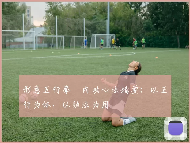 形意五行拳・内功心法精要：以五行为体，以劲法为用