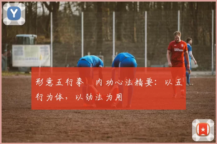 形意五行拳・内功心法精要:以五行为体,以劲法为用