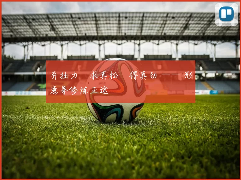 弃拙力・求真松・得真劲 —— 形意拳修炼正途