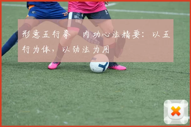 形意五行拳・内功心法精要:以五行为体,以劲法为用