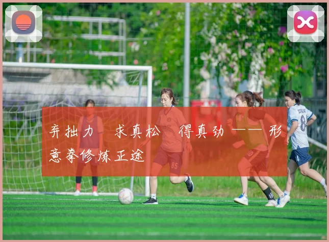 弃拙力・求真松・得真劲 —— 形意拳修炼正途