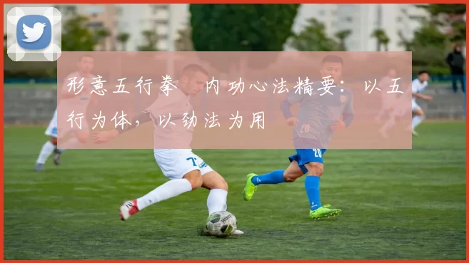 形意五行拳・内功心法精要：以五行为体，以劲法为用