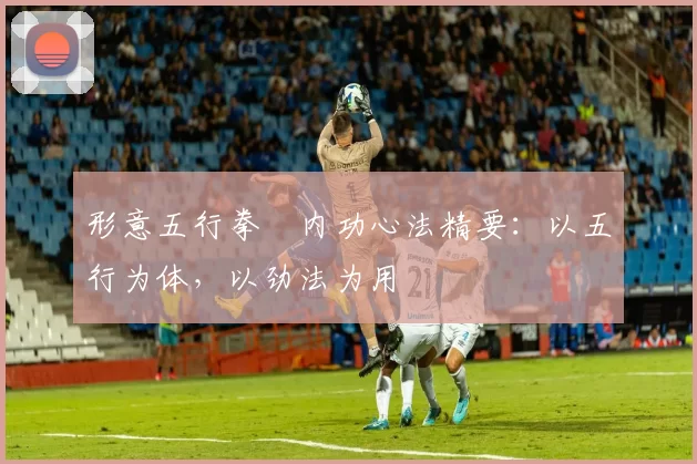 形意五行拳・内功心法精要:以五行为体,以劲法为用