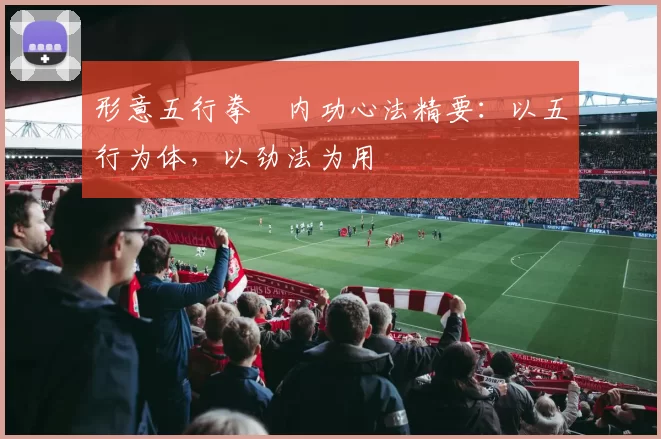 形意五行拳・内功心法精要:以五行为体,以劲法为用
