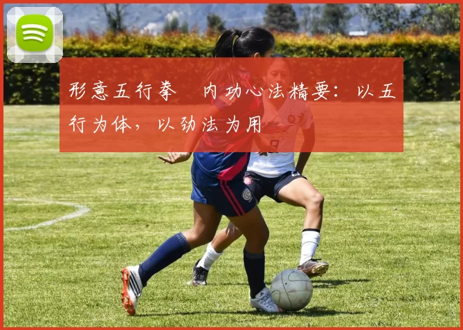 形意五行拳・内功心法精要：以五行为体，以劲法为用