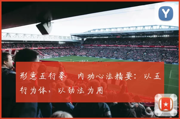 形意五行拳・内功心法精要：以五行为体，以劲法为用