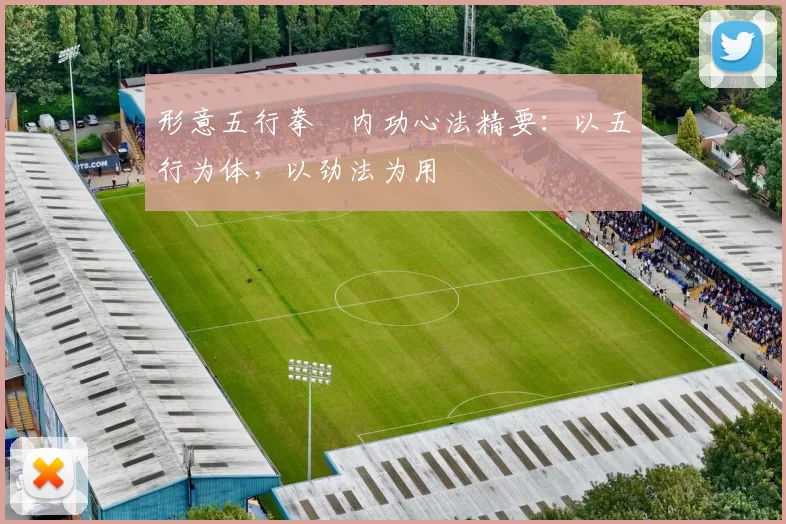 形意五行拳・内功心法精要:以五行为体,以劲法为用