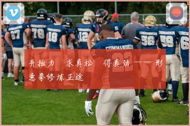 弃拙力・求真松・得真劲 —— 形意拳修炼正途