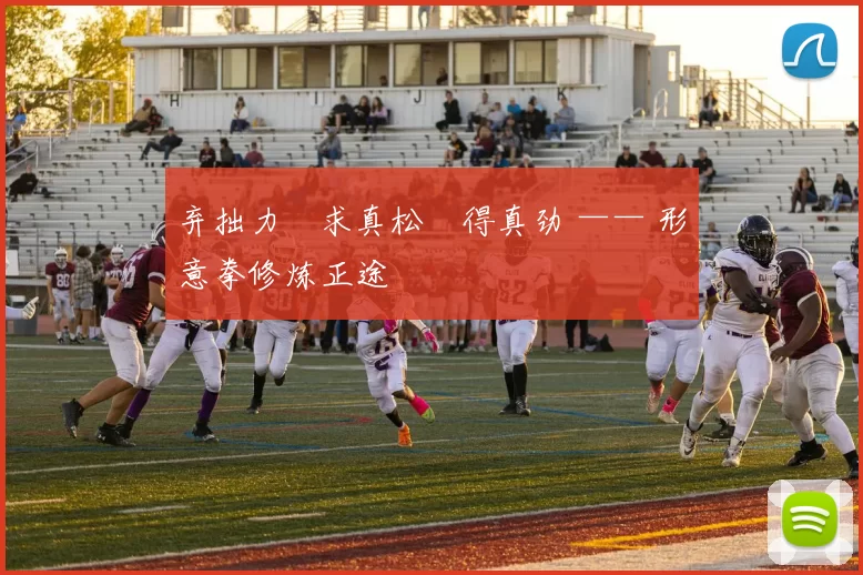 弃拙力・求真松・得真劲 —— 形意拳修炼正途