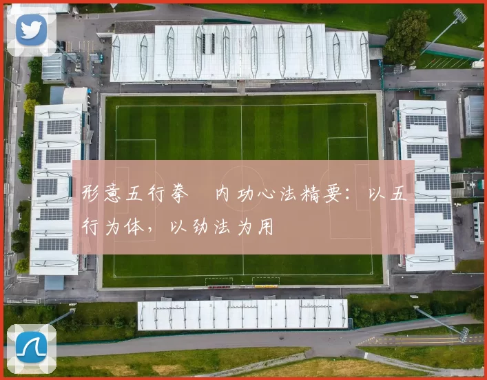 形意五行拳・内功心法精要：以五行为体，以劲法为用