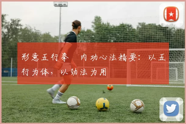 形意五行拳・内功心法精要：以五行为体，以劲法为用