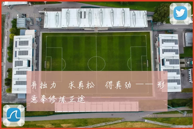 弃拙力・求真松・得真劲 —— 形意拳修炼正途