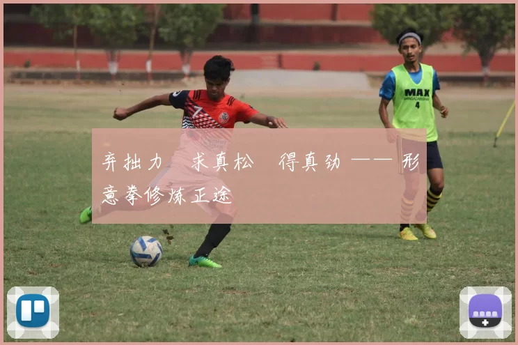 弃拙力・求真松・得真劲 —— 形意拳修炼正途