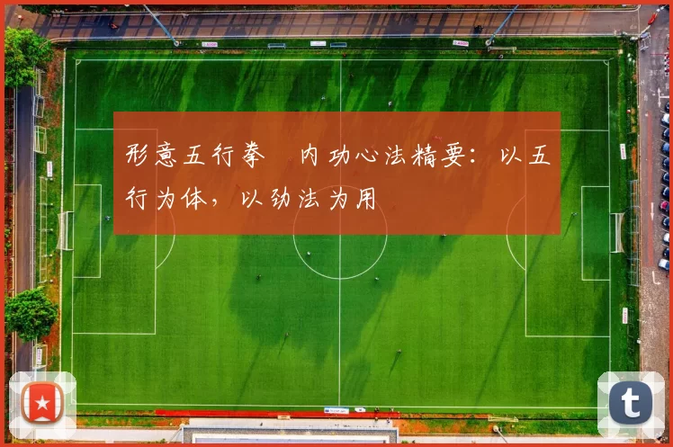 形意五行拳・内功心法精要：以五行为体，以劲法为用