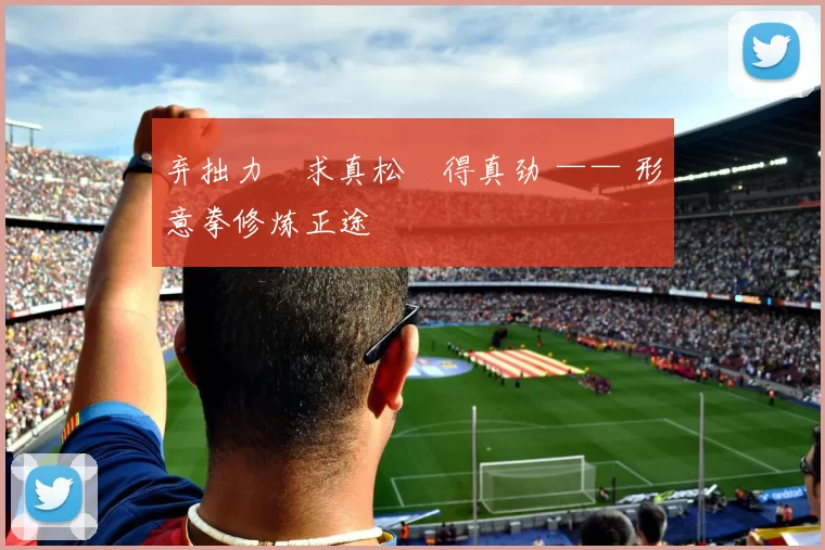 弃拙力・求真松・得真劲 —— 形意拳修炼正途