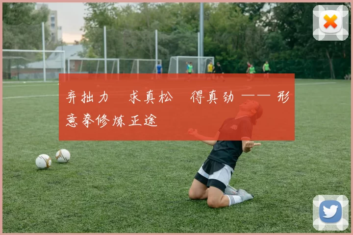 弃拙力・求真松・得真劲 —— 形意拳修炼正途