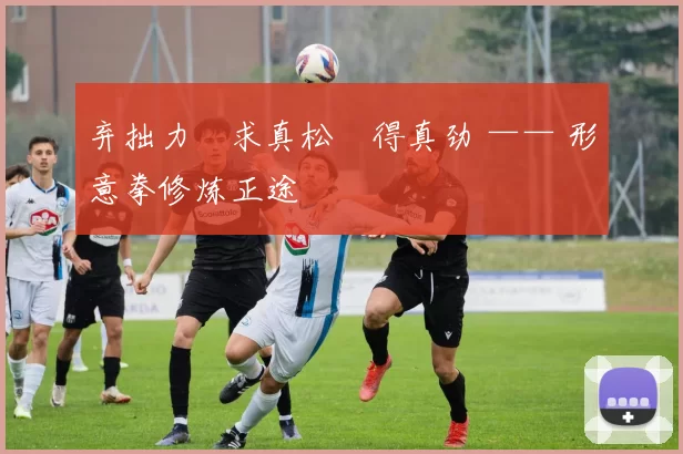 弃拙力・求真松・得真劲 —— 形意拳修炼正途