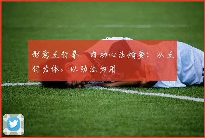 形意五行拳・内功心法精要：以五行为体，以劲法为用