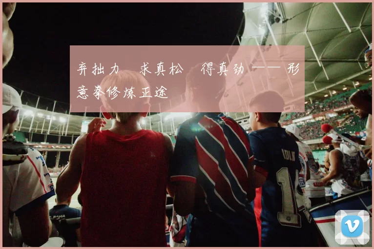 弃拙力・求真松・得真劲 —— 形意拳修炼正途