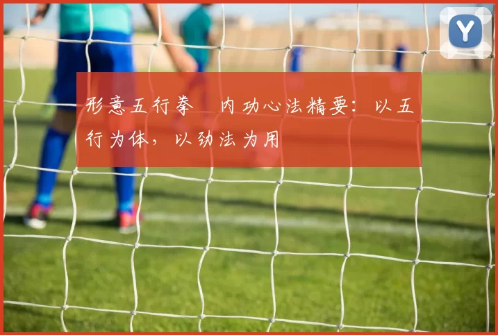 形意五行拳・内功心法精要：以五行为体，以劲法为用