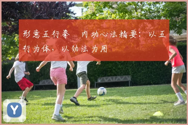 形意五行拳・内功心法精要：以五行为体，以劲法为用