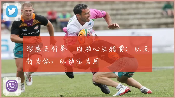 形意五行拳・内功心法精要:以五行为体,以劲法为用